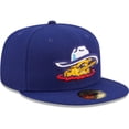 thumbnail image 3 of Men's New Era Royal Amarillo Sod Poodles Authentic Collection 59FIFTY Fitted Hat, 3 of 6