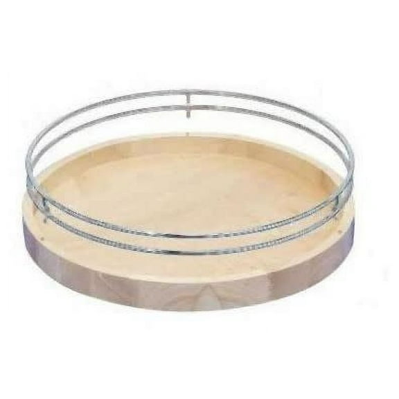 Rev-A-Shelf 4Wls001cf-18-B52 Wood Classics 18" Wood Single 1 Shelf Full Circle Lazy Susan