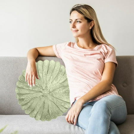 

Gnmfd Pumpkin Cushion Shaped Sofa Decoration Cushion Pumpkin Sofa Cushion PuTuan Cushion Lazy Person Cushion Living Room Cushion Tatami Rice Floating Window Mat Green
