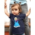 thumbnail image 2 of Winter Girl And Bird T-Shirt Infant -Image by Shutterstock,  24 Months, 2 of 4
