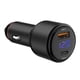 thumbnail image 1 of Cargador USB C PD 65 W / USB QC 18 W, para auto negro Grande, 1 of 3