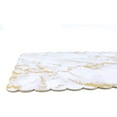 thumbnail image 3 of Exclusive Marble-Colored Scalloped Cake Log Board, 3 of 3