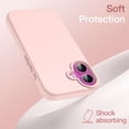 thumbnail image 4 of JETech Liquid Silicone Case for iPhone 16 6.1-Inch, Silky Soft Touch Full-Body Protective Phone Case, Anti-Scratch Shockproof Cover with Microfiber Lining (Pink), 4 of 6