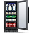 thumbnail image 7 of Restored Newair NBC096BS00-RB 15" Built-in Beverage Fridge, 96 Cans, Black (Refurbished), 7 of 7