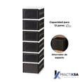 thumbnail image 3 of Zapatera Plegable Practiksa Moderna Zapatero Organizador, 3 of 6