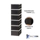 thumbnail image 3 of Zapatera Plegable Practiksa Moderna Zapatero Organizador, 3 of 6