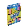 thumbnail image 1 of Crayola Clicks Retractable Markers - Neon, 10 Count, 1 of 5