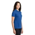 thumbnail image 4 of Port Authority Ladies 5 in 1 Performance Pique Polo-S (Cobalt Blue), 4 of 6