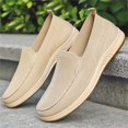 thumbnail image 6 of NOKIO Men's Knit L𝗈afers Laceless S𝗅ip On Flat Mules Shoes Fashion So𝗅id Color Sport Shoes Lightweight Breathable Casual Sneakers Wide Width Closed Toe Walking Shoes, 6 of 9