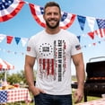 thumbnail image 2 of xfsWaSs 250th Anniversary USA Shirts Mens American Flag T-Shirt 4th Of July T Shirts Independence Day Graphic Tshirt Short Sleeve Tops Stylish Tee Shirts, 2 of 4