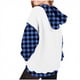 thumbnail image 4 of Sudadera con capucha para niños, cuello redondo, manga larga, ropa de abrigo para niños de talla mediana y grande, jersey, blusa de poliéster para niños, 4 of 5