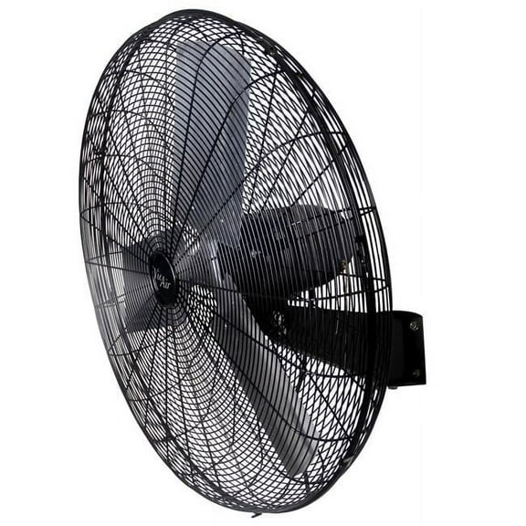 30 in. Tilting Wall Mountable Commercial Strength Oscillating Fan