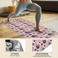 thumbnail image 4 of French Bulldog Cute Bone Paw Print Hot Yoga Mat Towel Non Slip for Hot Yoga - Quick-Drying Yoga Mat Cover with 4 Corner Pockets with Travel Bag - Hot Yoga Towel Non Slip 70"x26", 4 of 6