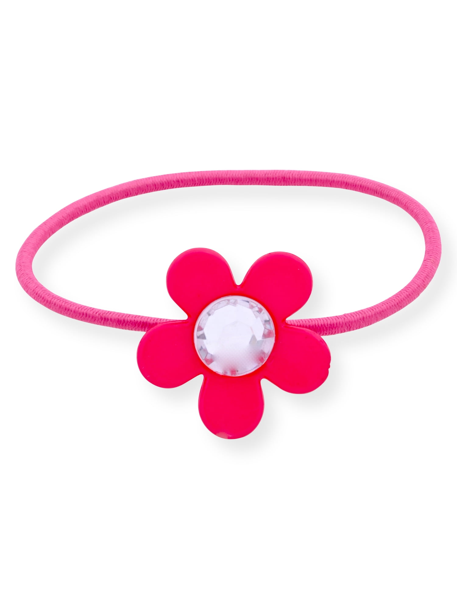 Disney Minnie Mouse Girls Flashing LCD Pink Ombre Silicone Watch, Bracelet and Hair Accessory 3 Piece Set