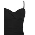 thumbnail image 7 of Hilor Women's One Piece Swimsuits Tummy Control Swimwear Ruffle Swimdress with Built in Swim Brief, 7 of 7