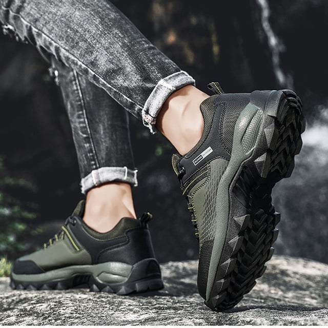 Zapatillas De Entrenamiento Botas de senderismo para hombre, Botas de escalada impermeables y resistentes al desgaste para actividades al aire libre Likrtyny Tenis De Mujer Tenis De Hombre