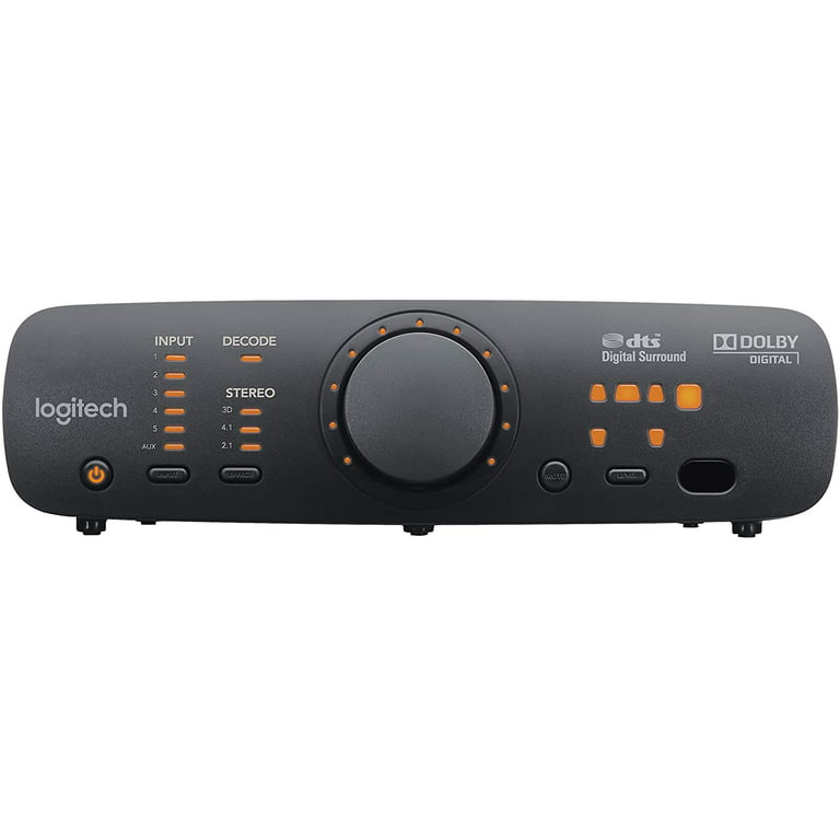 spids Rød flygtninge Logitech Z906 5.1 Surround Sound Speaker System - THX, Dolby Digital and  DTS Digital Certified - Black - Walmart.com