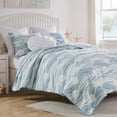 thumbnail image 7 of Greenland Home Coastal Paradise Matelassé Coverlet Set, Dover Tidal Blue, 3-Piece King/Cal King, 7 of 7