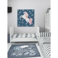 thumbnail image 3 of Marmont Hill Strawberry Swirl Unicorn Canvas Wall Art, 3 of 7