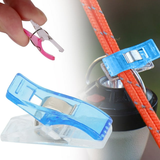 Sewing Clips, 1 Pcs Premium Quilting Clips, Versatile Craft Clips for Quilting, Fabric, Binding, Crocheting, Kniting etc,Blue