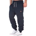thumbnail image 1 of xiaxaixu Men Athletic Pants, Elastic Waist Drawstring Trousers Fall Casual Pants with Pockets, 1 of 5