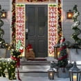 thumbnail image 2 of Uutvery Seasonal Couplet Door Curtain with Christmas Lights, 12x71 Inch Illuminated Decoration for Holiday Party and Home Festive Atmosphere, 2 of 6