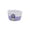 Purple, variant on Miwamany Two Tone Floral Desktop Storage Bin,Stackable Mini Cotton Rope Woven Organizer with Flower Decoration,Lightweight Container for Holiday Sweets Small Household Items Arrangement