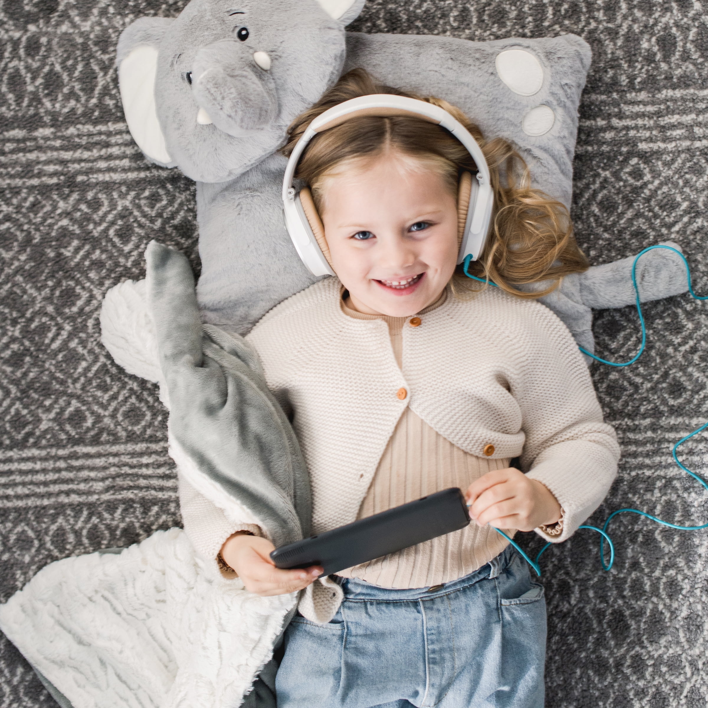 Animal Adventure® Wild for Style™ Cuddle Combos™ Elephant Plush & Blanket