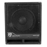Rockville RBG10S 10 Inch Powered PA Subwoofer, 1200W Peak, XLR TRS RCA Inputs