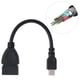 thumbnail image 3 of Cable Adaptador OTG Android ASHATA Negro Interfaz Micro USB a USB Hembra, 3 of 8