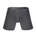 thumbnail image 1 of B91xZ Boxers pour Hommes Respirants et Confortables, Gris 3TG, 1 of 3