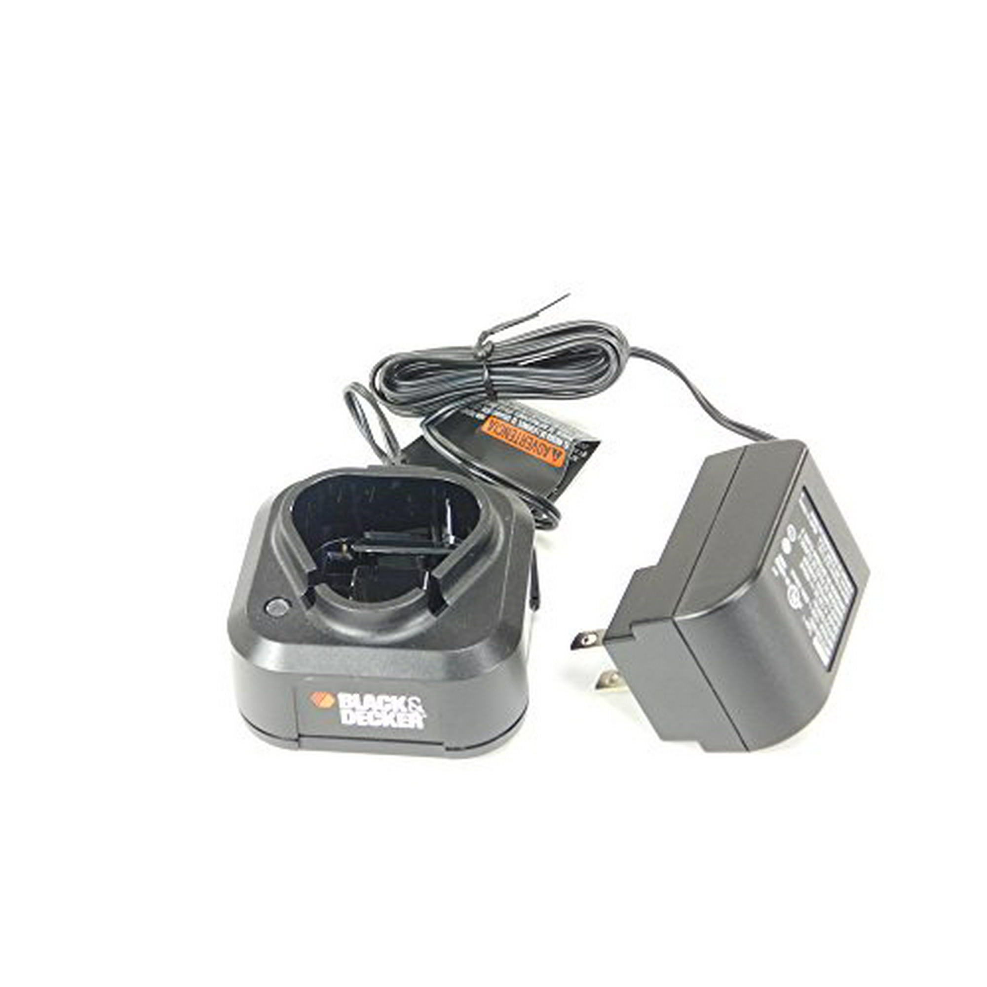 Black Decker 90592257 Drill Driver Battery Charger 12 volt Genuine Original Equipment Manufacturer OEM part for Black D Walmart