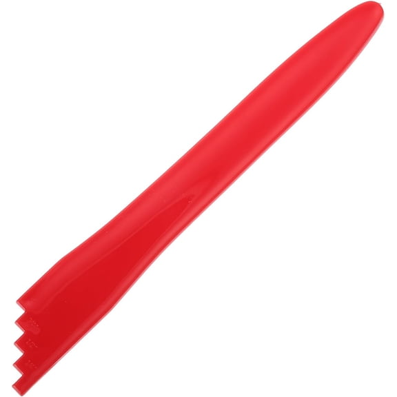 Bubble Popper Canning Kits, 8inch Bubble Measurer Canning Supplies, Bubble Remover for Canning Food, Red