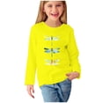 thumbnail image 2 of Blouse à Manches Longues pour Filles avec Mélange de Polyester Doux pour Tenue Décontractée Ou Habillée, 3-4 Ans, 2 of 5