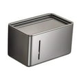 thumbnail image 4 of Soportista de papel higiénico, caja de seda de baño, rectangular, soporte para el babomillo del baño, dispensador de papel higiénico para baño de baño Franja vertical, 4 of 8