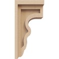 thumbnail image 3 of 4"W x 4"D x 8"H Wide Highland Rough Cedar Woodgrain TimberThane Corbel, Primed Tan, 3 of 6