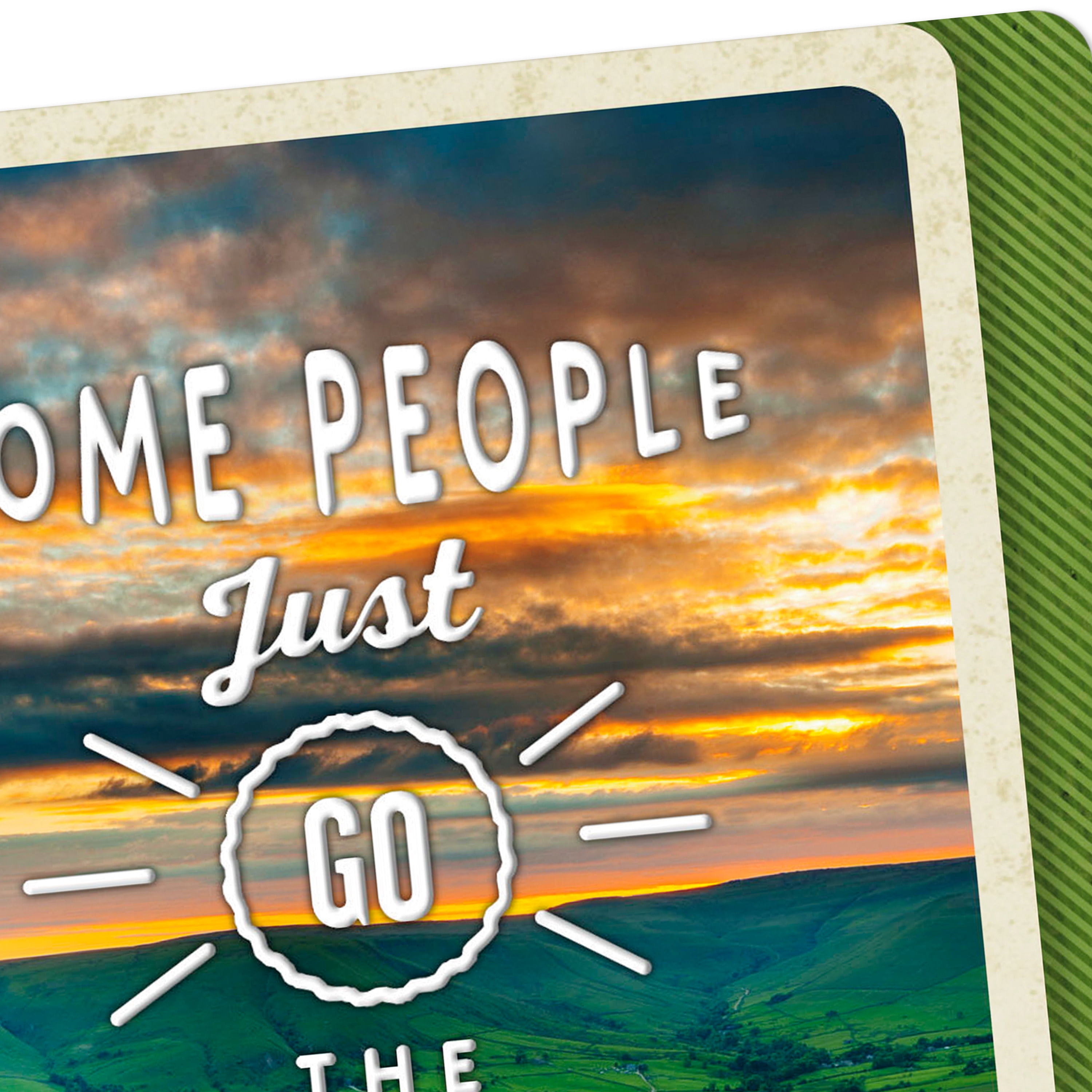 Hallmark Thank You Card (The Extra Mile)