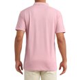 thumbnail image 3 of CAMISAS POLO PARA HOMBRE CHIC INSPIRADOR DE MANGA CORTA LIGERAS DE AJUSTE REGULAR CASUAL PARA NEGOCIOS CAMISETA DE GOLF SÓLIDA M ROSA, 3 of 6