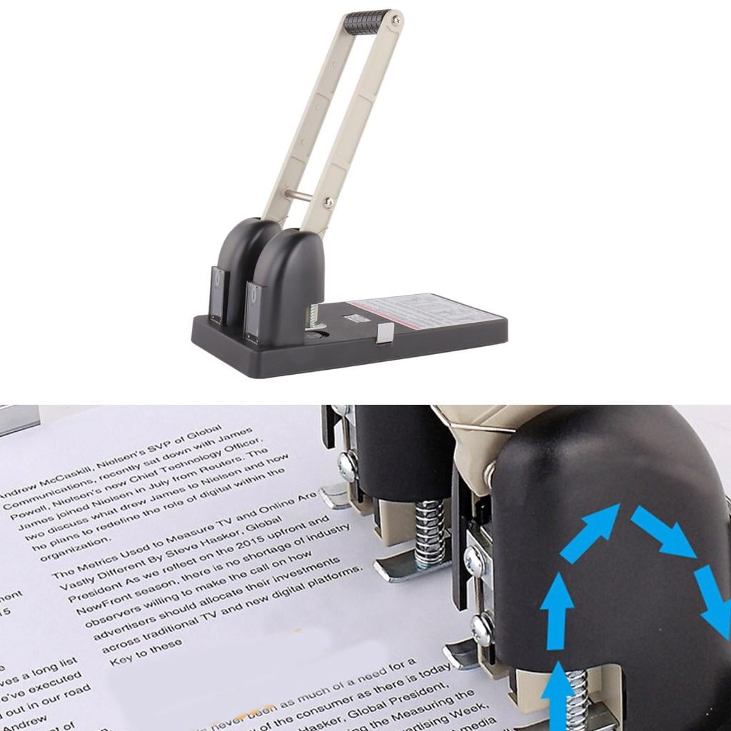 Heavy Duty 2 Hole Puncher 150 Sheets Paper Hole Puncher Industrial Hole Punches For Paper PVC Laminated Sheets Cardstock