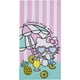 thumbnail image 1 of Toalla de playa Northwest Hello Kitty rosa 70x140 cm, 1 of 3