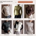 thumbnail image 3 of Modal Half Turtleneck Women‘s Inner Shirt - Autumn Winter Long-sleeved tzw, 3 of 7