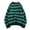 Green, variant on Mens Sweater, Fall Fashion Twotone Stripe Round Neck Male Long Sleeve Knit Sweater Jacket, Casual Daily Wear, Trendy Stripes, Soft Fabric, Men's Clothing