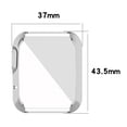 thumbnail image 3 of Funda Protectora de Pantalla para Xiaomi Mi Watch Lite Redmi Watch (Plata), 3 of 5