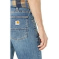 thumbnail image 3 of Carhartt Rugged Flex Relaxed Fit Low Rise Five-Pocket Tapered Jeans (Mens, Arcadia, 40, 34), 3 of 3