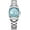Silver-Blue, variant on Minimalist Quartz Watches for Women with Date Stainless Steel Bracelet and Fashionable Color Dial