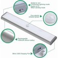 thumbnail image 2 of LED under cabinet lighting, wardrobe lights motion sensor lights rechargeable cabinet lights wireless LED kitchen cabinets (3 pack), 2 of 4