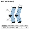 thumbnail image 2 of Logiee French Bulldog Puppy Print Adult Socks for Men & Women,Calf Socks, Ankle Socks,Boots Socks,Breathable Casual Sock,Unisex Crew Socks, 2 of 6