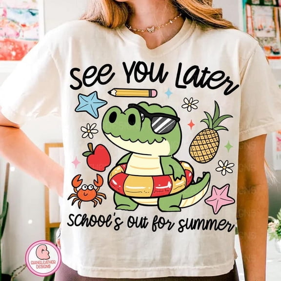 Last Day of School Teacher Shirt, End of Year Shirt, See You Later Alligator, Teacher Summer T-Shirt, Teacher Gift, Teacher Shirt, Class Dismissed