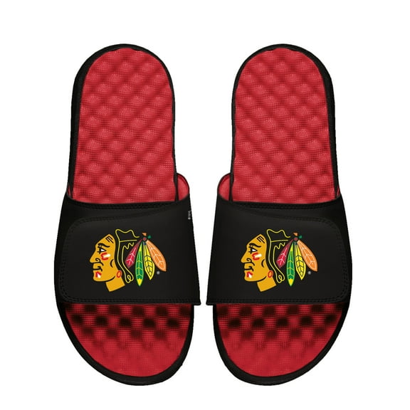 Unisex ISlide Red Chicago Blackhawks Primary Logo Slide Sandals