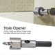 thumbnail image 3 of Hole Saw Opener Drill Bit 17mm High Speed Steel Cutter Tool for Wood Metal Plastic, 3 of 5